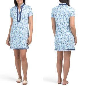 Cabana club Dress size‎ Large sailboat twill tape Mini UPF 50 out door light New